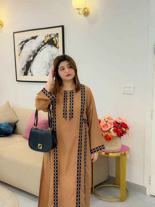 ZAINAB  LAWN 2PC ( AIRLINE STYLE )