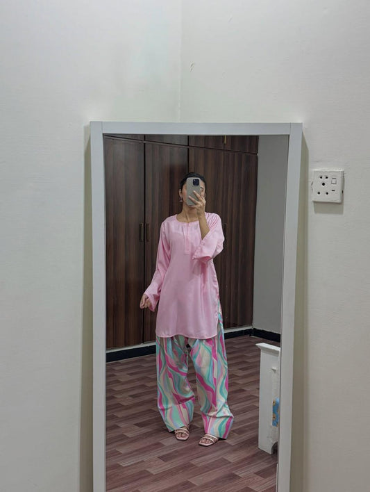 PINK SET ( FARSHI SHALWAR )