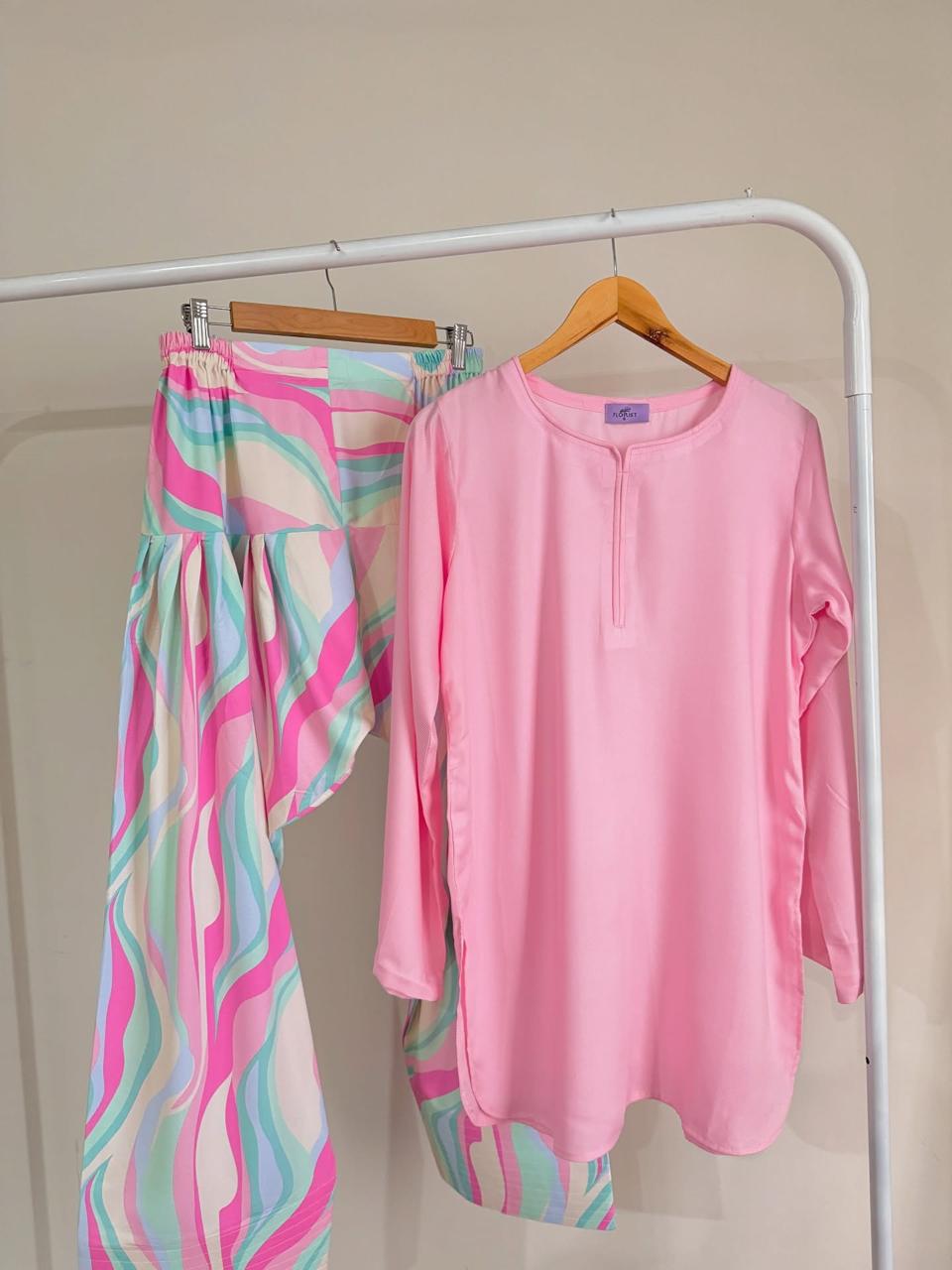 PINK SET ( FARSHI SHALWAR )