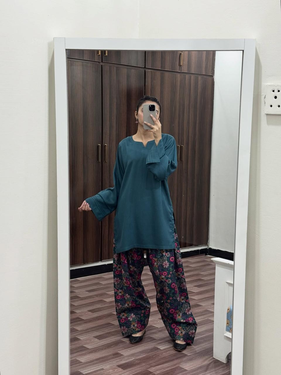 RANJA SET ( FARSHI SHALWAR )