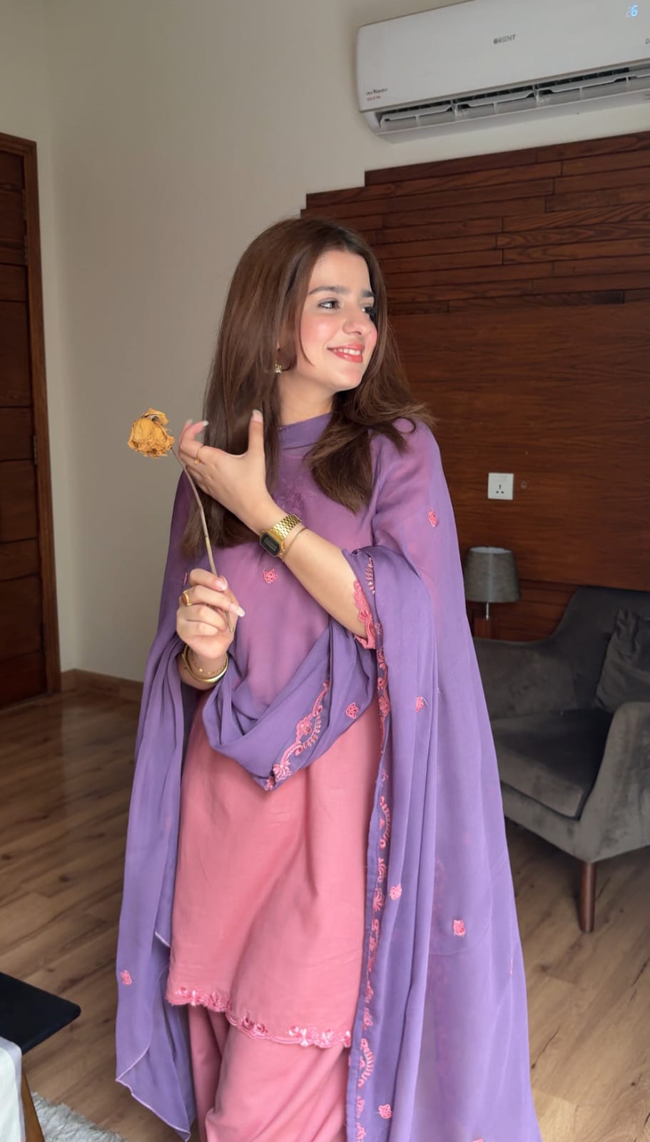 AIRA  3PC ( FARSHI SHALWAR )